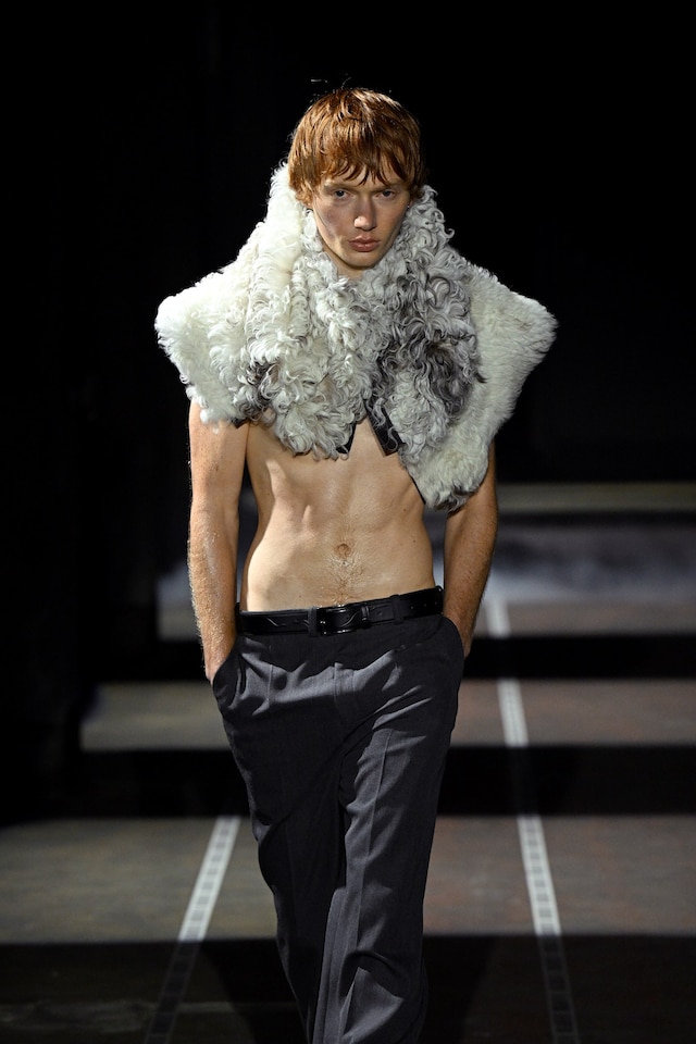 AW26 men’s Collars and ruffs 8