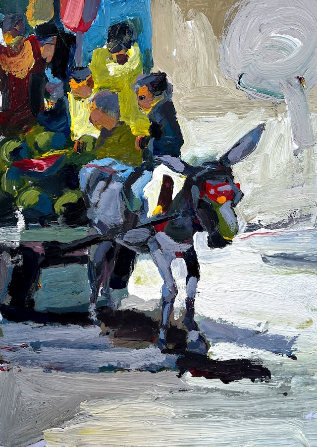 Scenes From Daily Life in Gaza, 2024 30 x 20 cm. 4