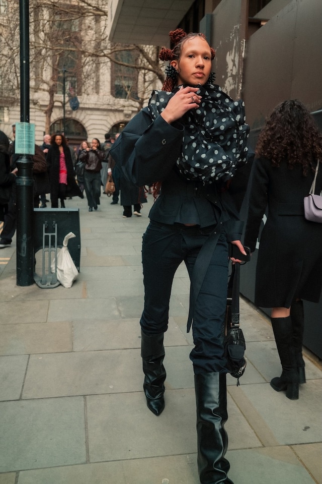 London Fashion Week AW26 street style 10