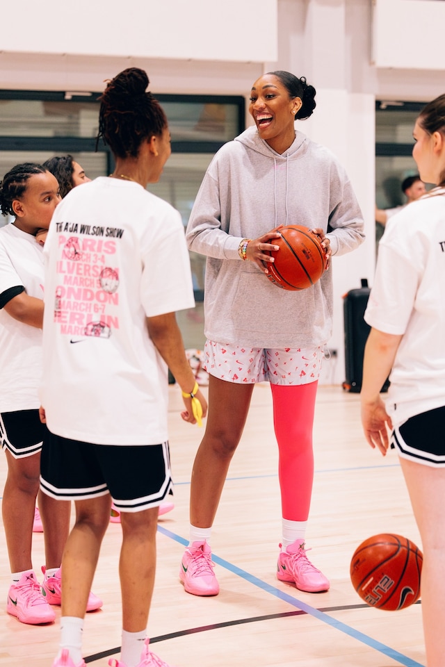 A'ja Wilson nike shoe a'two 5