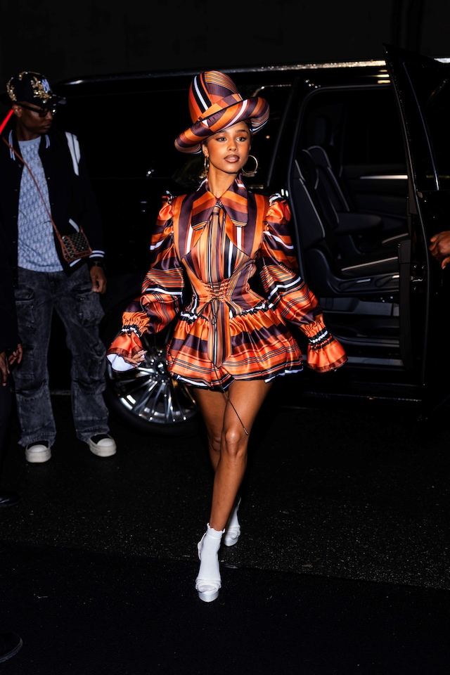 Tyla wearing Tolu Coker in 2025