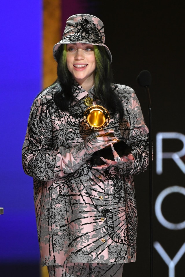 Billie Eilish at the Grammys 2021 11