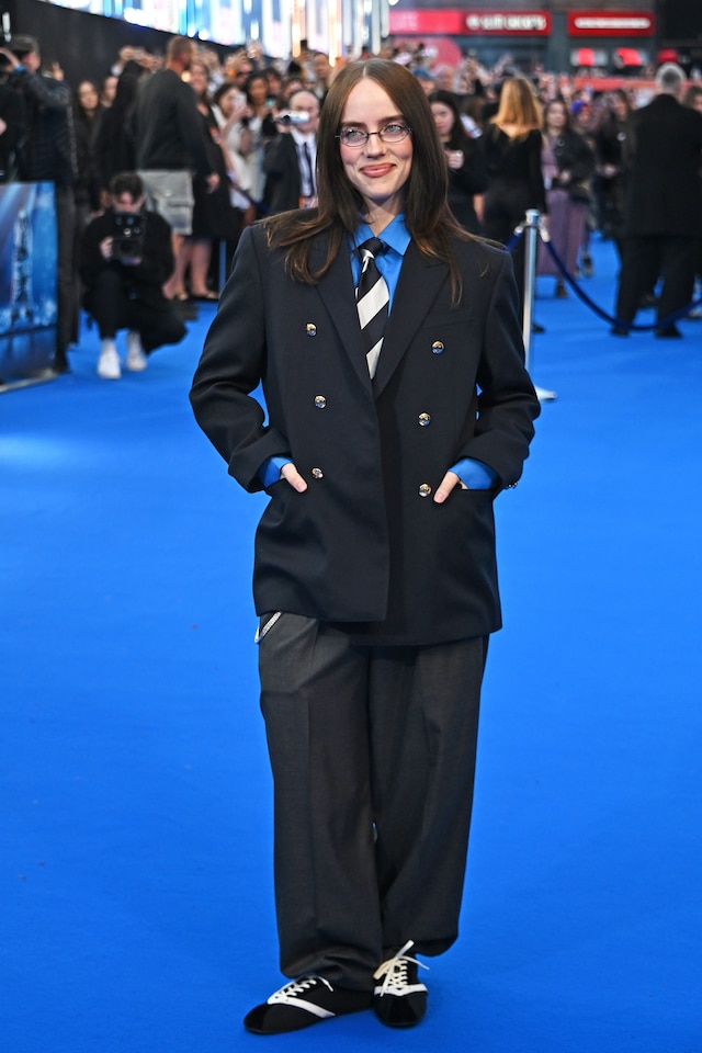 Billie Eilish at the London premiere of her new documentary 12