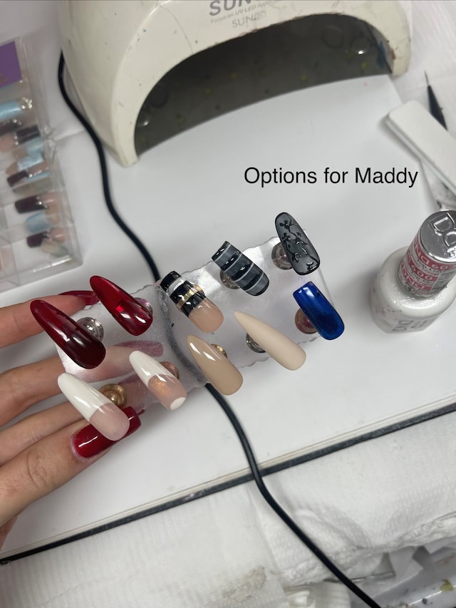 BTS of Euphoria’s nails with Caroline Cotten 8