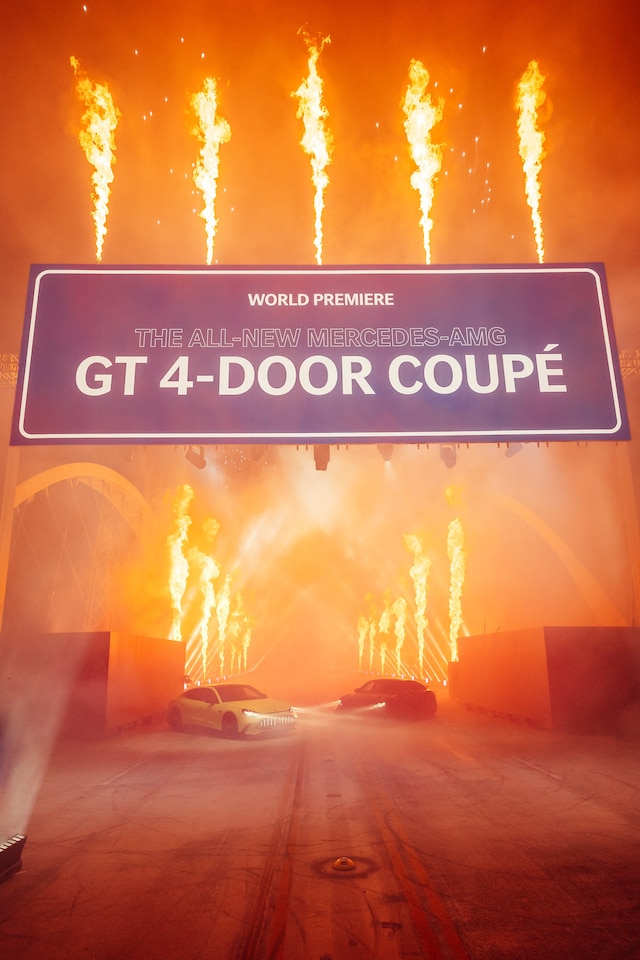 Mercedes-AMG GT 4-Door Coupé launch 11