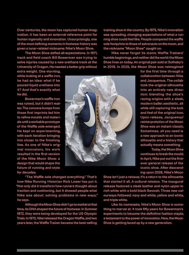 Nike Moon Shoe Magazine Insert Dazed Sumer 2026 7