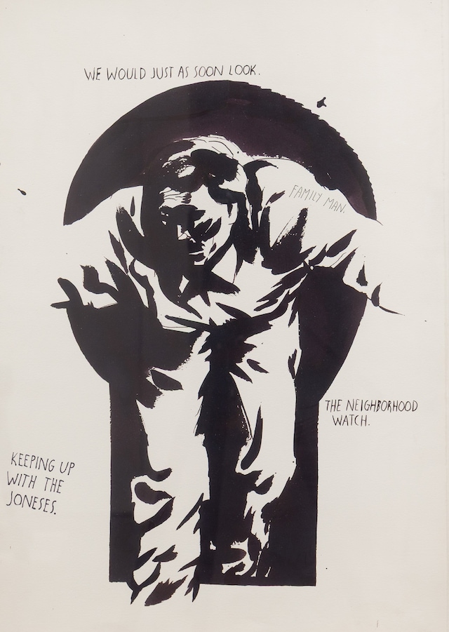 Raymond Pettibon_No Title (We would just as soon l 4