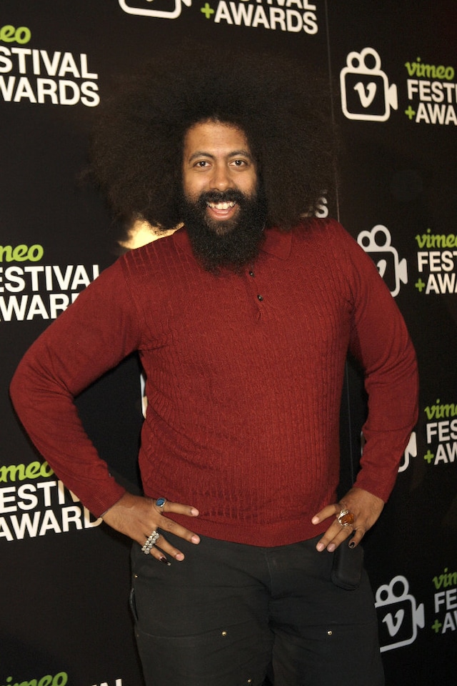 Reggie Watts opened the Vimeo Festival with an ent 0