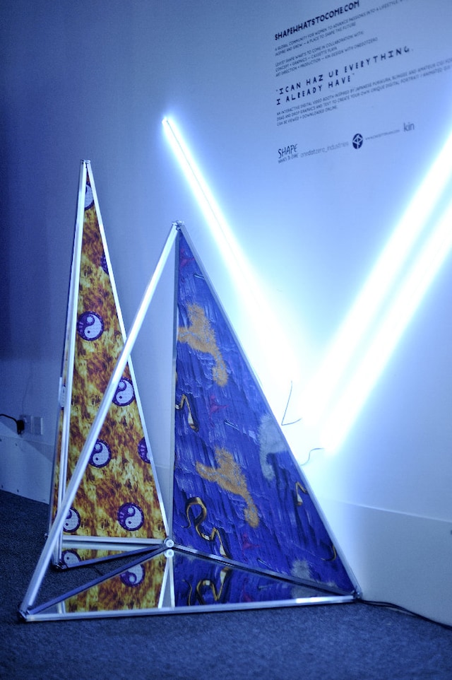 Cassette Playa installation in collaboration with 22