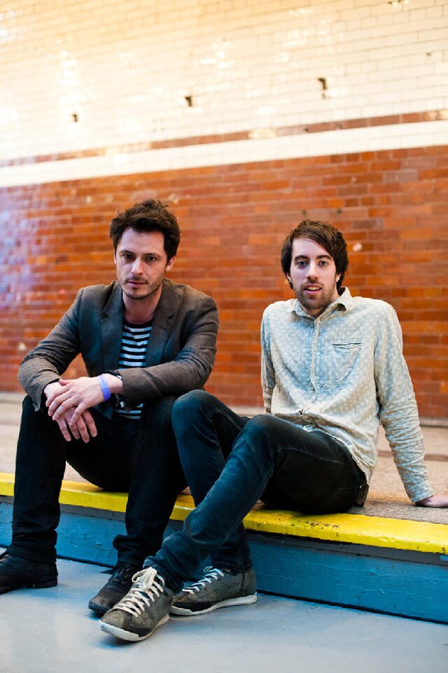 Jamie Shovlin and Ned Beauman, photography by Morg 1