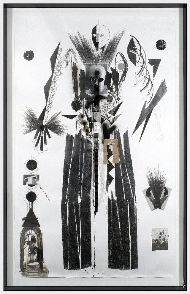  Jannis Varelas, F.X.B. 1266, 2010, mixed media on 1