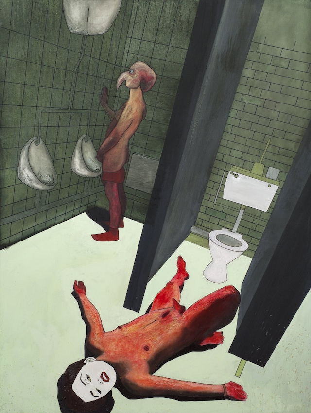 Water Closet, 2011, Oil on canvas, 200 x 150 cm 13
