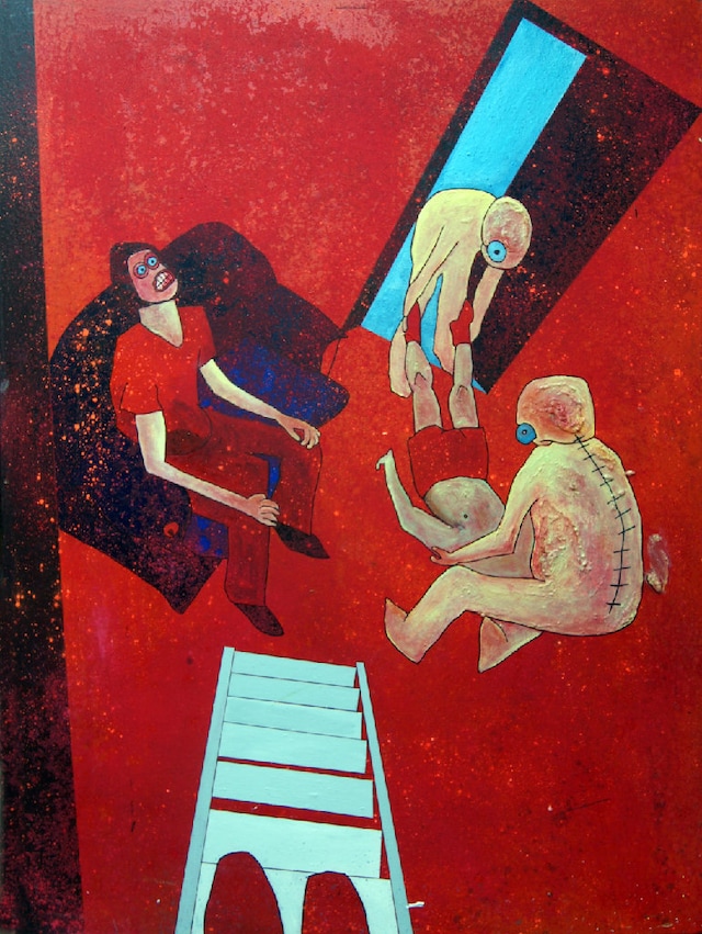 Dead Son, 2011, Oil on canvas, 200 x 150 cm 10