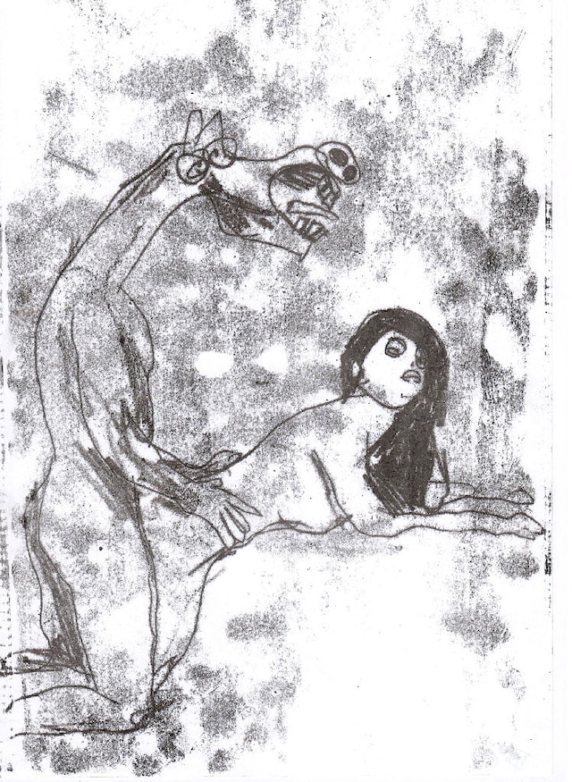 all: Untitled 2010 - 2011 Monoprint 29 x 21 cm 6