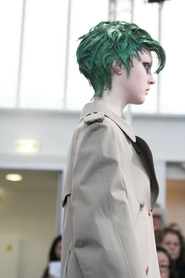 Hair by Katsuya Kamo at Junya Watanabe Womenswear 2