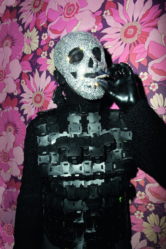Theo-Mass Lexileictous, performance artist wears j 8
