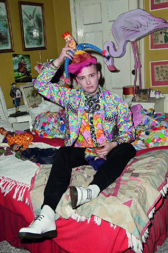 Billy Thurlow, freelance fashion assistant, wears 1