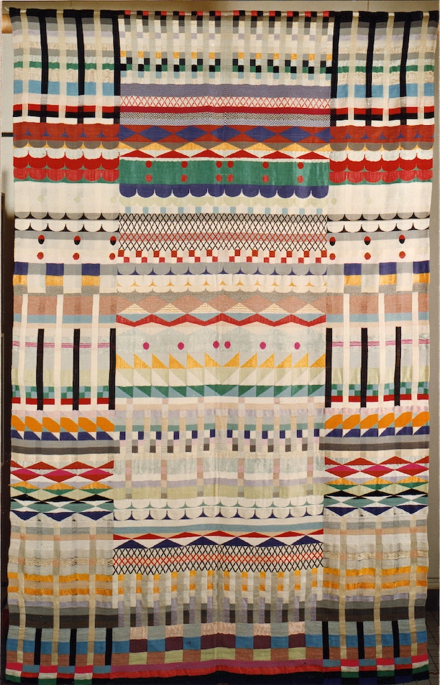 5. Gunta Stolzl, Five Choirs, 1928. Jacquered w 1