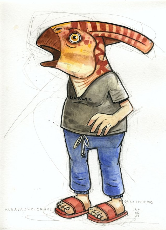 &quot;cellphone&quot; watercolour, ink and graphite on paper 4