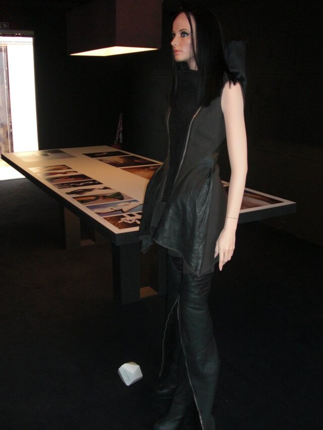 Rick Owens installation photographed by Georgette 2