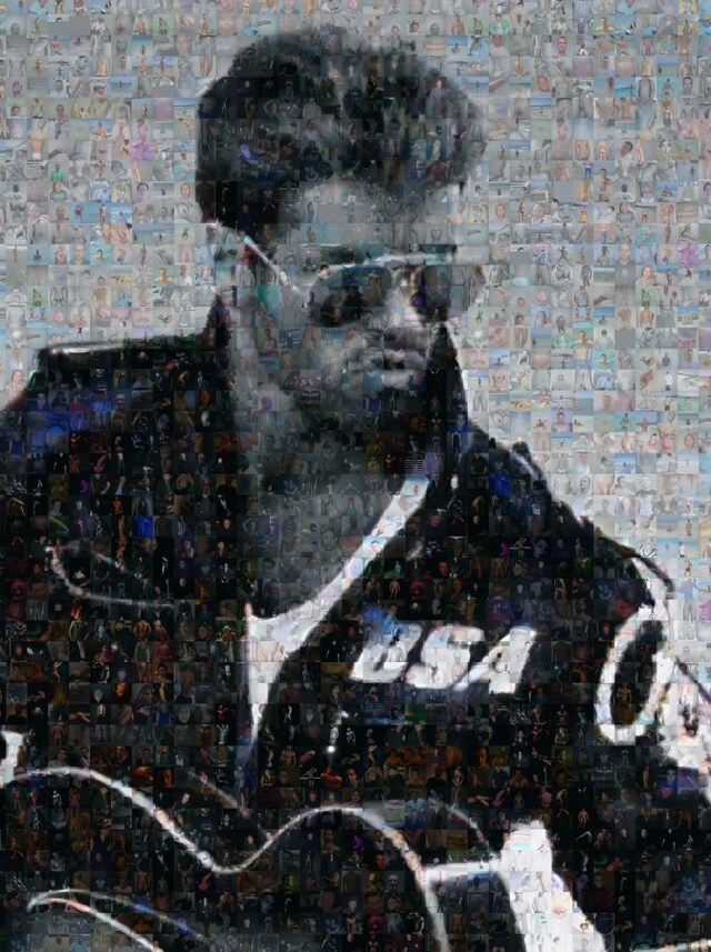 George (Detail), Steve Rosenthal 1