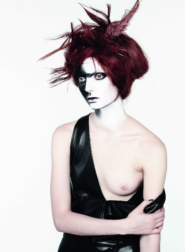 Leather jumpsuit by Yves Saint Laurent 6