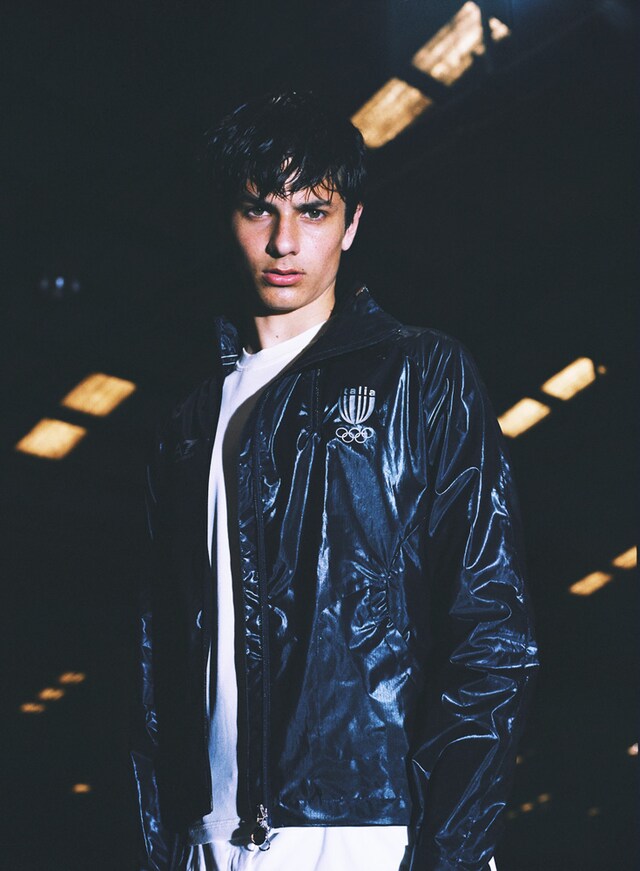 SAM wears Team Italia kit by EA7 EMPORIO ARMANI 7