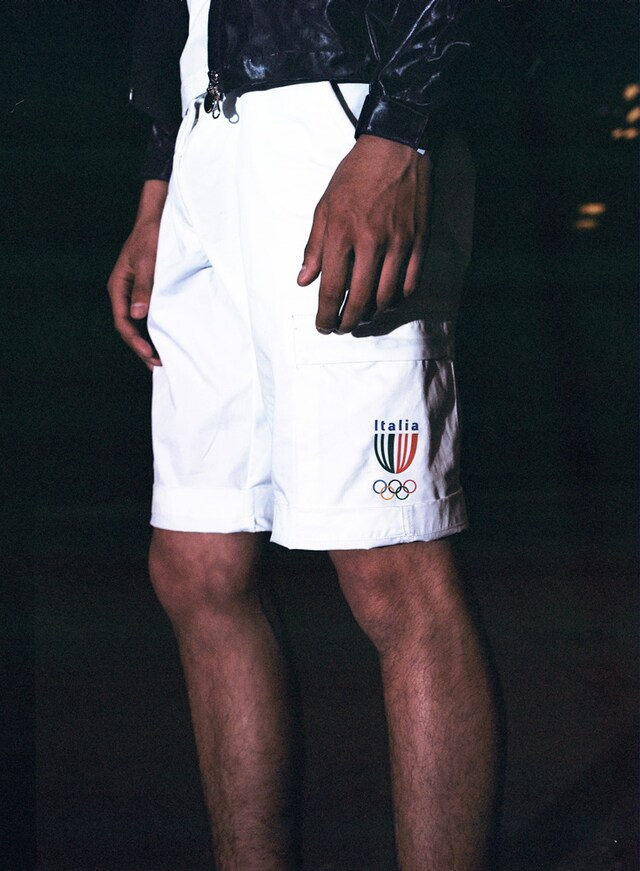 SAM wears Team Italia kit by EMPORIO ARMANI 0