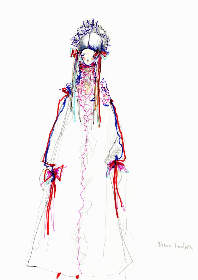 EXCLUSIVE DESIGN SKETCH by Sorcha O'Raghallaigh 3