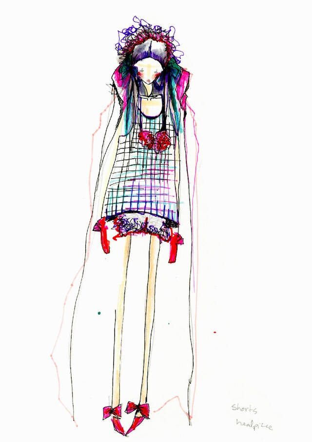 EXCLUSIVE DESIGN SKETCH by Sorcha O'Raghallaigh 2
