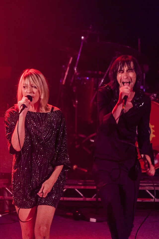 Kim Gordon and Bobby Gillespie 5