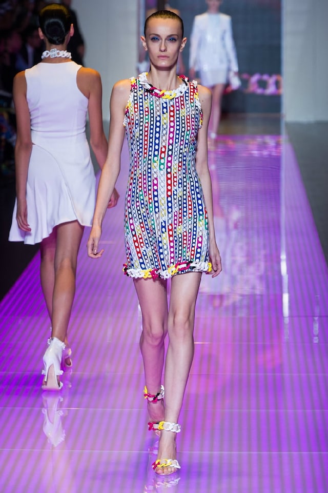  I love this look on Erjona from Christopher Kane&#39; 1