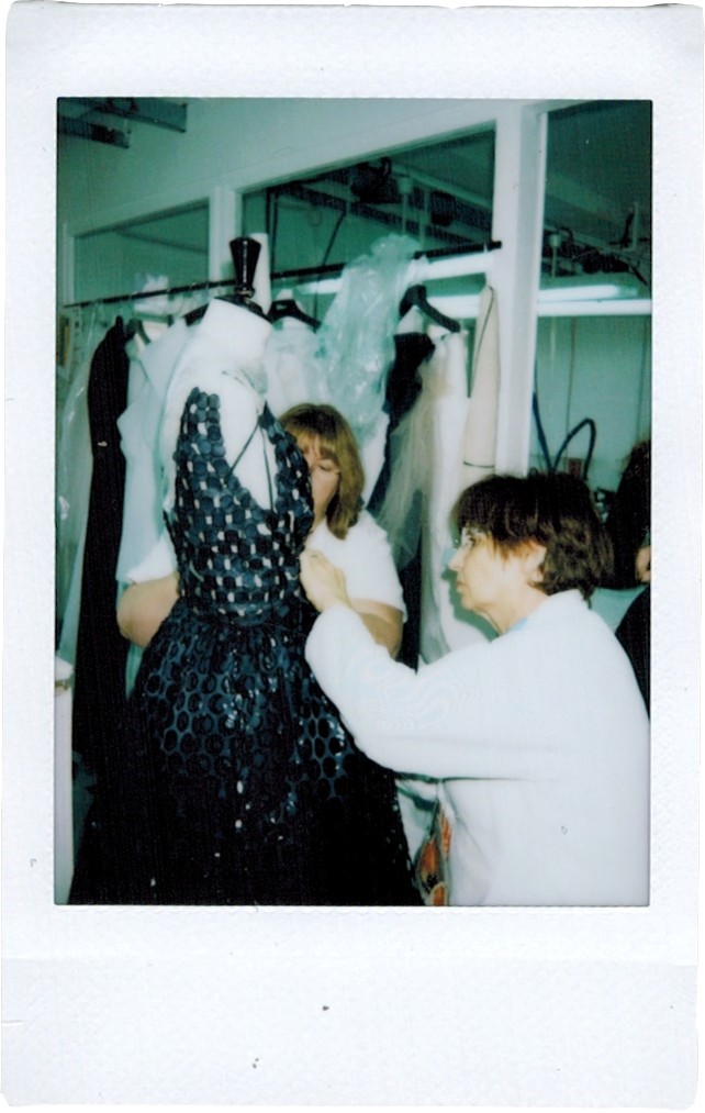 Christian Dior student show polaroids | Dazed