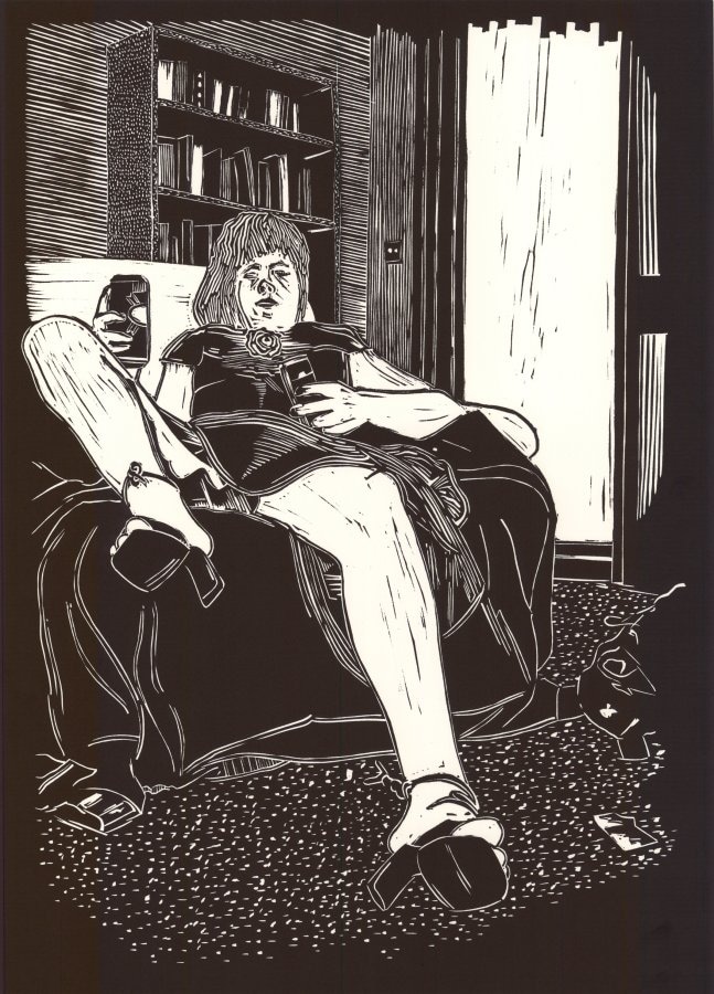 Detail from "Rosie Wilde" Ryan McClelland, 2006