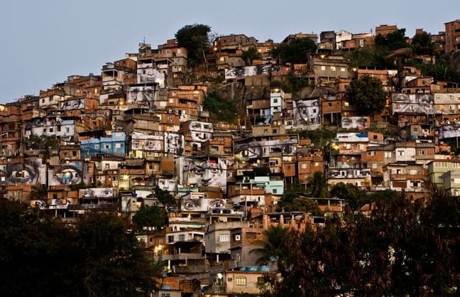 Favela " Morro da Providencia" by JR