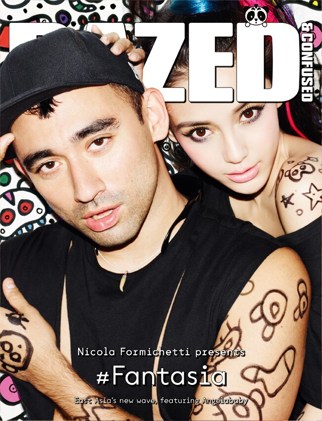 	 Angelababy and Nicola Formichetti on the cover o 1