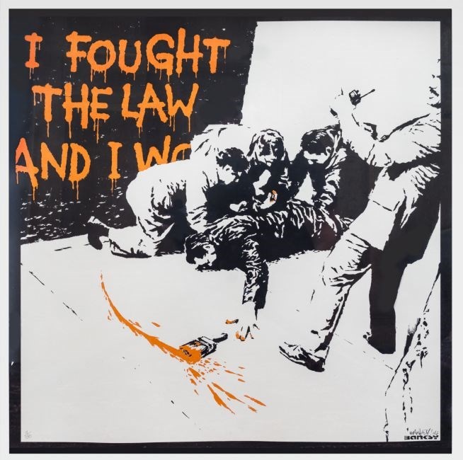 Banksy, I Fought the Law (2004)