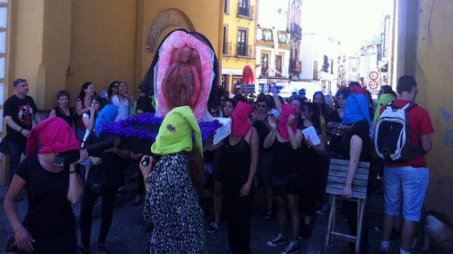 vagina protest
