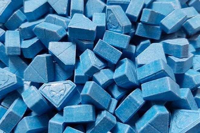 195 mg Blue Transformer Ecstasy Pills