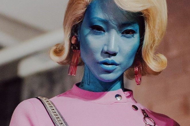 Why are aliens, drones, and cyborgs invading the runway? | Dazed