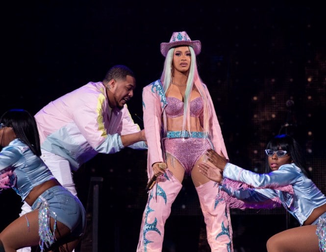  Cardi B finds her inner cowgirl at a show in Houston 2