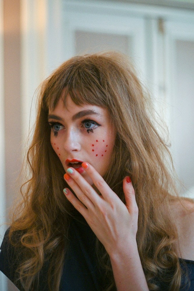 Vivienne Westwood Gold Label SS15, Dazed backstage