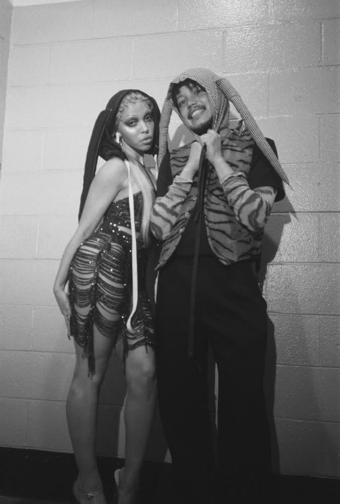 FKA twigs CAPRISONGS BTS shots
