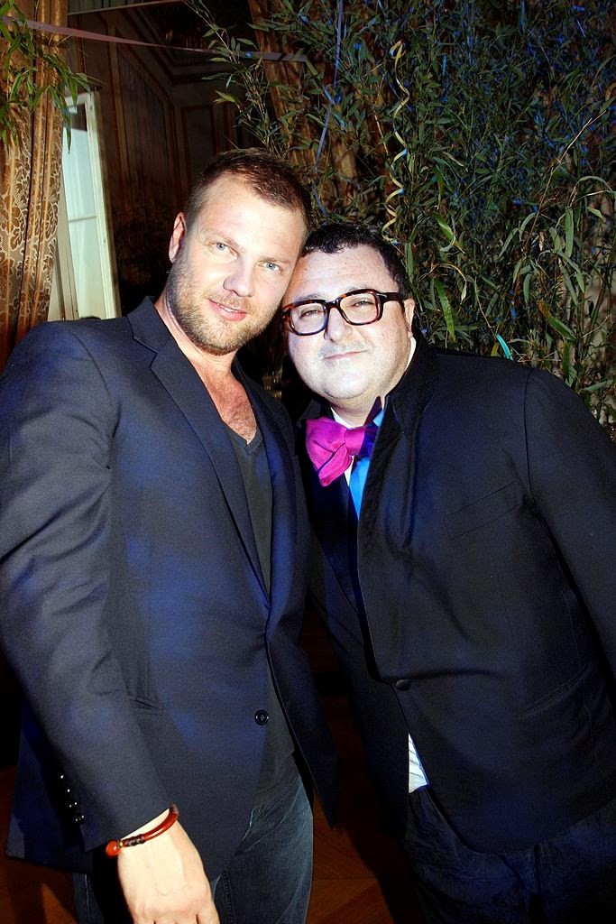 Jonny Johansson and Alber Elbaz 