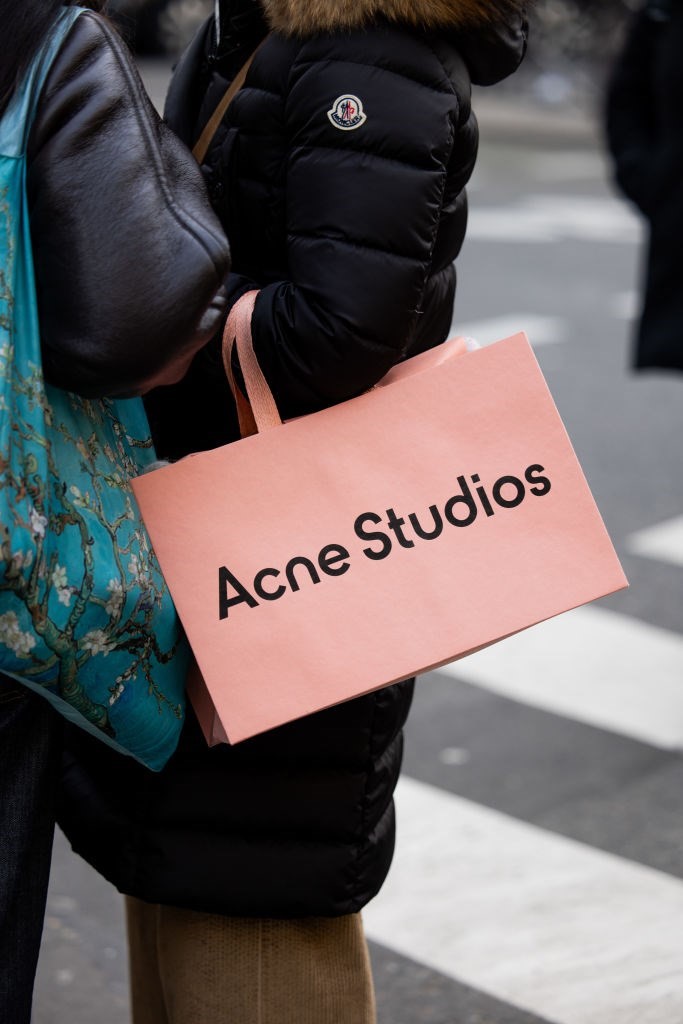 Acne shopping bag