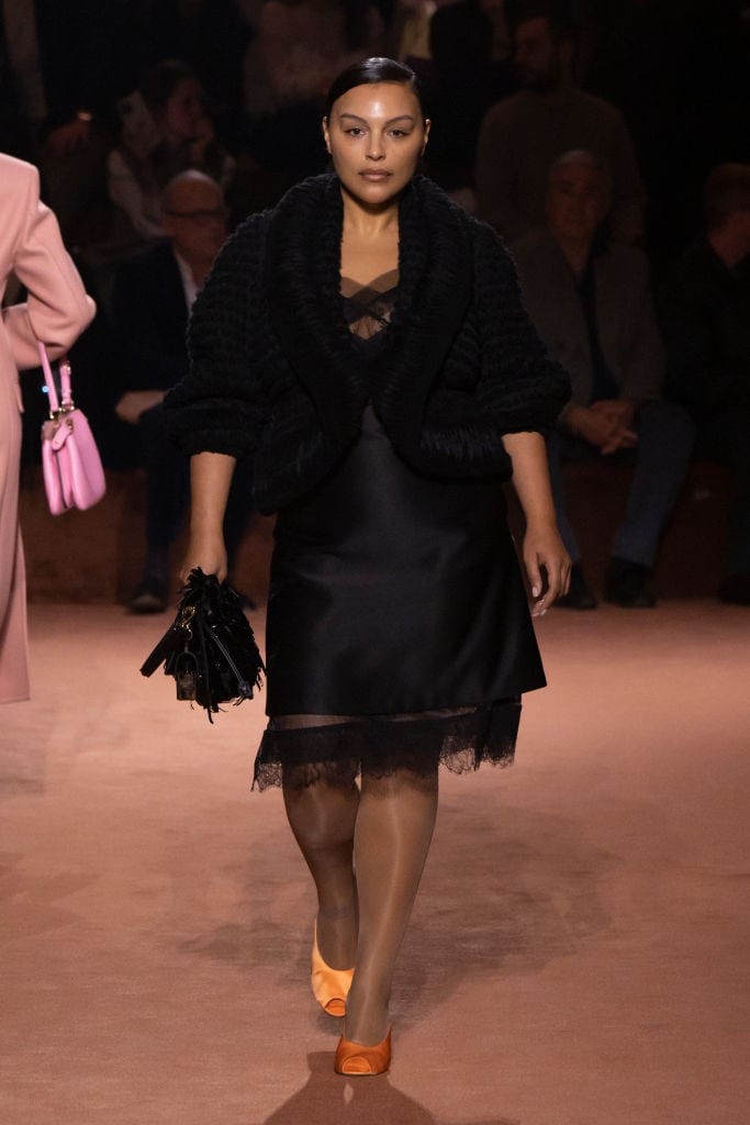 Paloma Elsesser at Fendi AW25