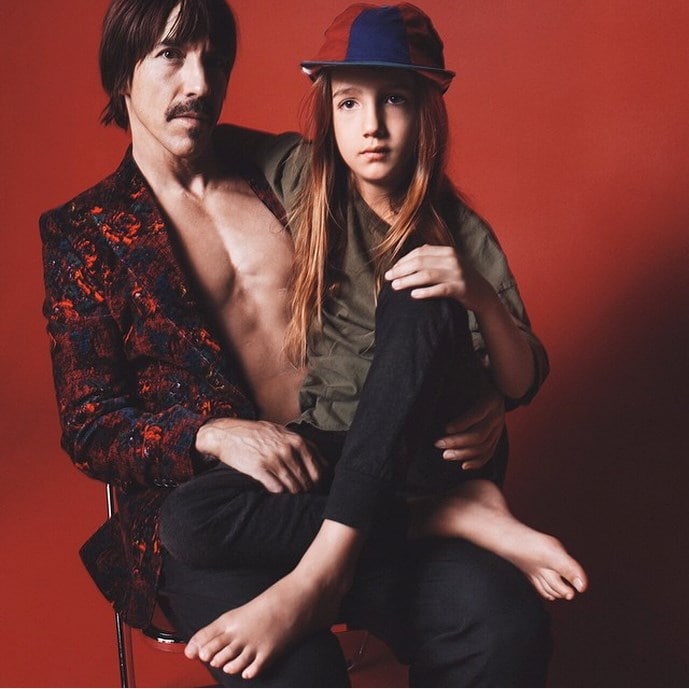Anthony and Everly Bear Kiedis for Marc Jacobs AW15 4