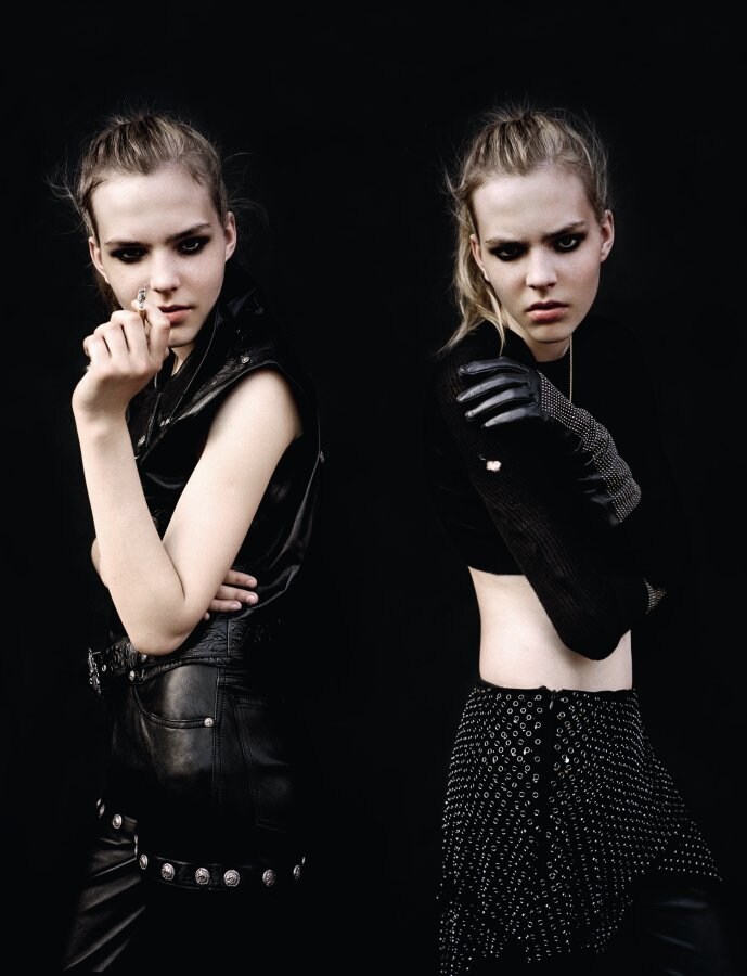 Left: Roberto Cavalli S/S 95, Right: Roberto Caval 8