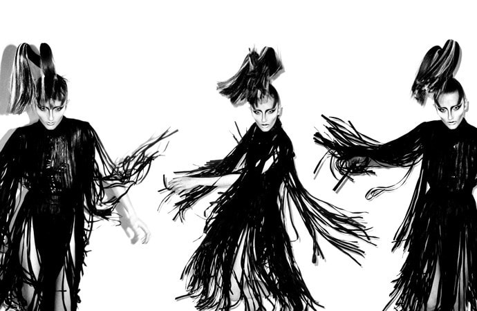 Gareth Pugh 10 Years Dazed Archive 2009 Japan B&amp;W 10