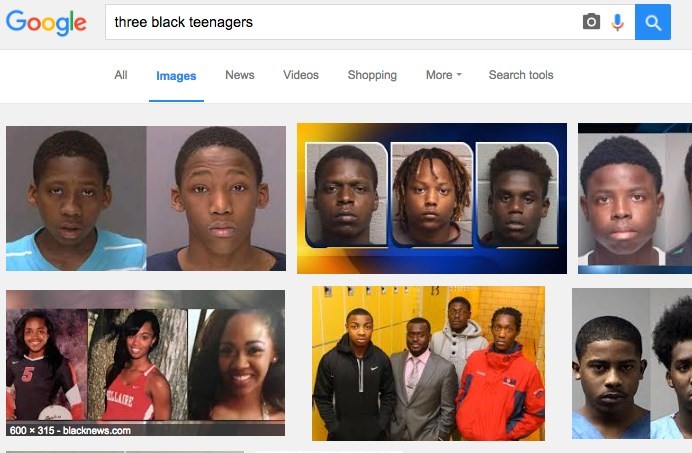 black teenagers google search